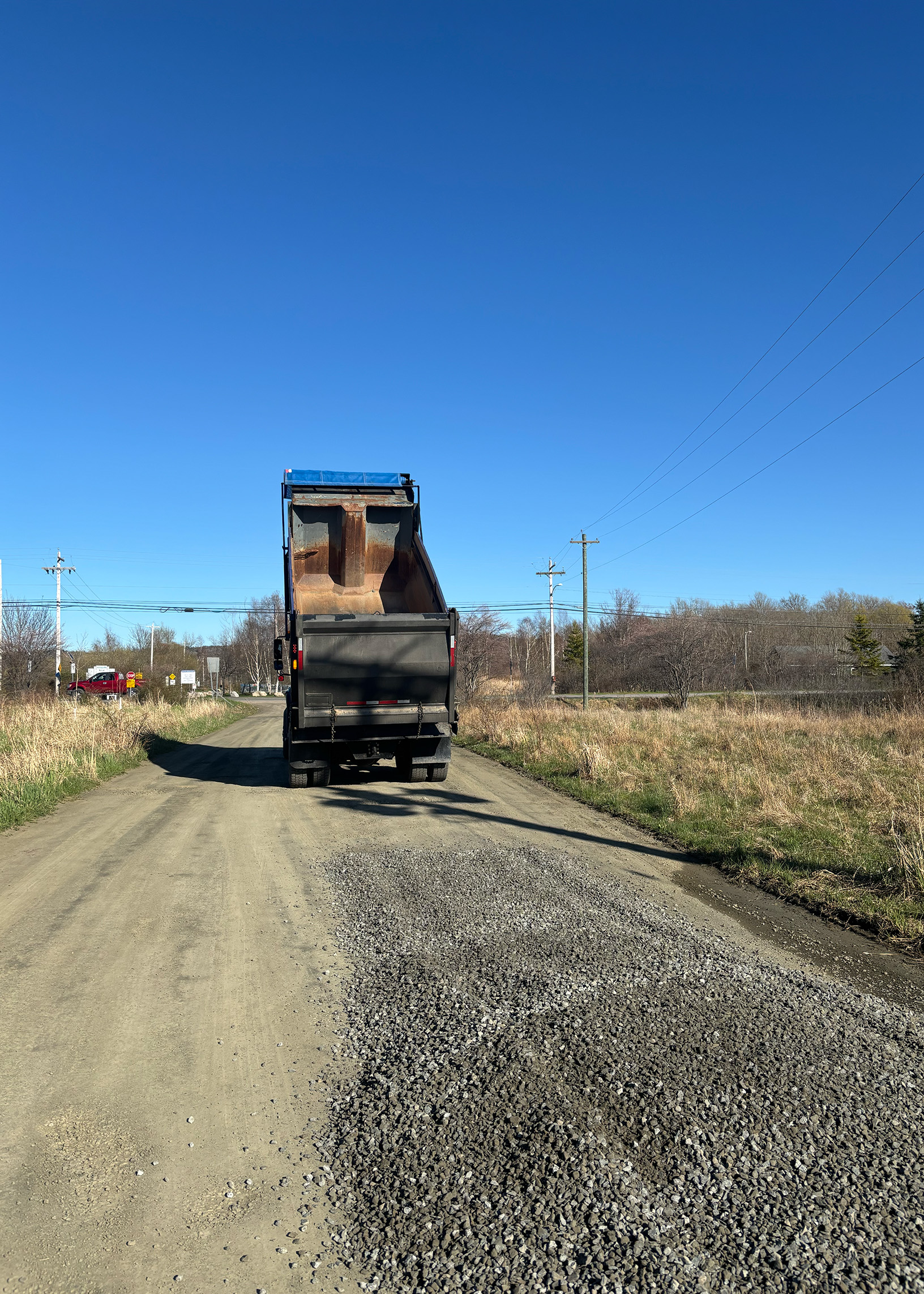 gravel dump