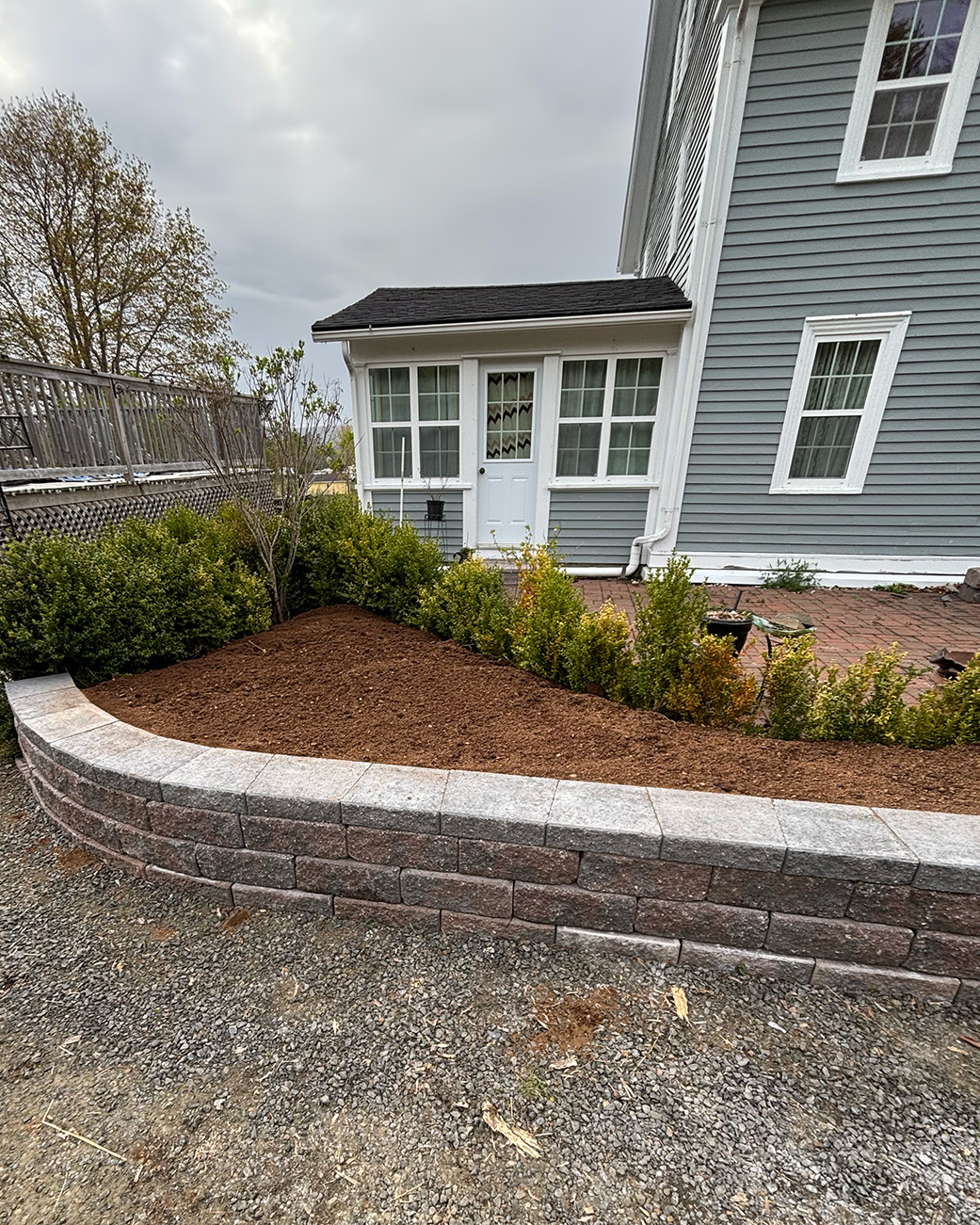 stone wall